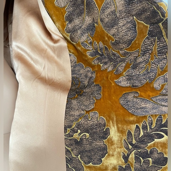 Tracy McWilliams Gold & Brown Jacket size M - Picture 8 of 10